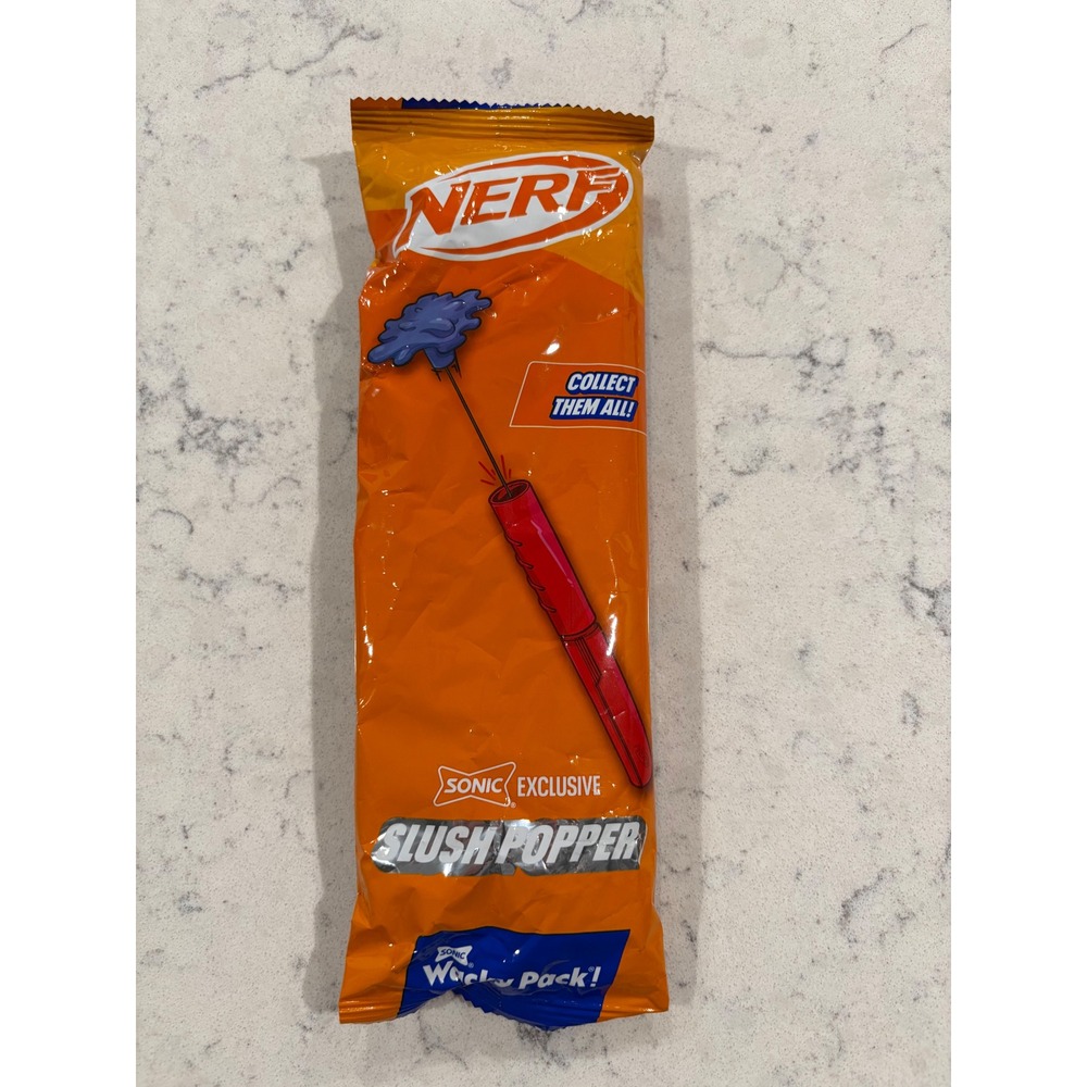 NIP Sonic Wacky Pack Hasbro 2024 Meal Toy‎ Collectable Gift Slush Popper